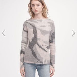 Rag and Bone camouflage sweater, new condition
